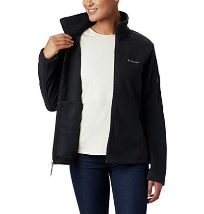 Columbia Women's Fast Trek II Jacket, Black, 3X Plus