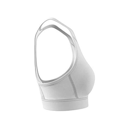 adidas Women's Don't Rest Alphaskin Bra, White, Medium