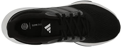 adidas Ultrabounce Running Shoe, Black/White/Black, 7 US Unisex Big Kid