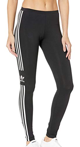adidas Originals womens Loungewear Trefoil Tights athletic track pants, Black, X-Large US