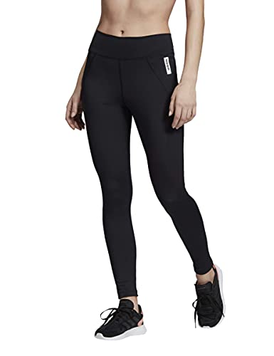 adidas Women's Brilliant Basic Training Tights, Black/White, Medium
