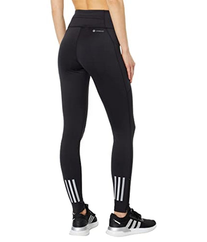 adidas Women's DailyRun Full Length Tights, Black, Medium