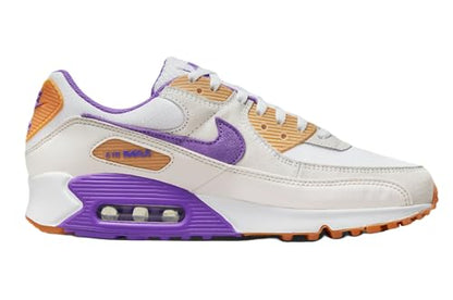Nike Air Max 90 Men's Shoes Size - 12 White/Action Grape-phantom