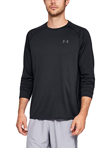 Under Armour Men's Tech 2.0 Long-Sleeve T-Shirt , Black (001)/Graphite , 3X-Large