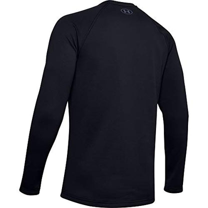 Under Armour Mens Packaged Base 4.0 Crew T-shirt , Black (001)/Pitch Gray , Large