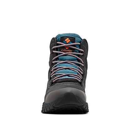 Columbia Men's Fairbanks Omni-Heat Hiking Shoe, Shark/Cave Water, 10.5 W US