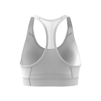 adidas Women's Don't Rest Alphaskin Bra, White, Medium