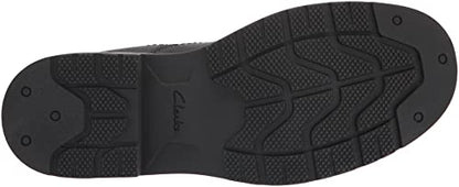 Clarks Men's Morris Up Waterproof Chelsea Boot, Black, 9 Wide