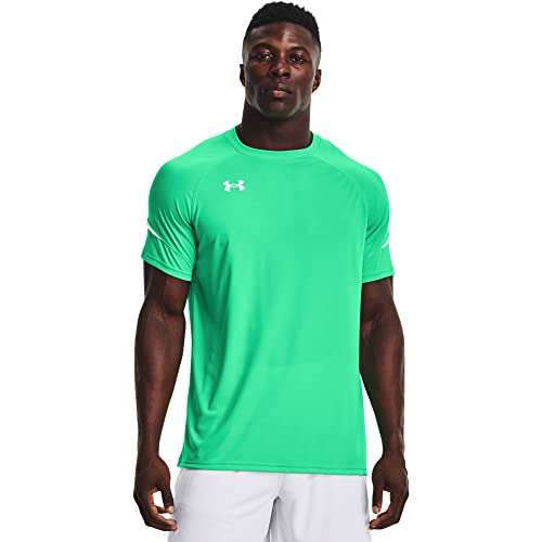 Under Armour Mens Golazo 3.0 Jersey , Vapor Green (299)/Black , Medium