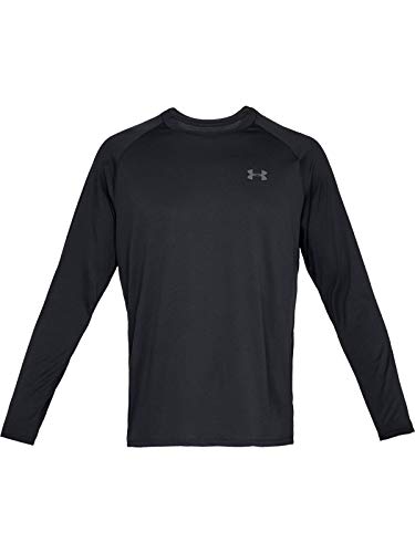 Under Armour Men's Tech 2.0 Long-Sleeve T-Shirt , Black (001)/Graphite , 3X-Large