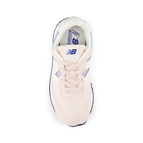 New Balance Girls 237 V1 Bungee Sneaker, Quartz Pink/Light Arctic Grey, 2.5 Little Kid
