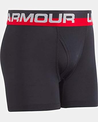 Under Armour Boys' UA Original Series Boxerjockå¨ 2-Pack Youth X-Small Red