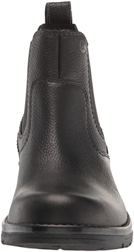 Clarks Men's Morris Up Waterproof Chelsea Boot, Black, 9 Wide