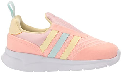adidas Originals Zx 360 Sneaker, Haze Coral/Easy Yellow/Halo Mint, 3 US Unisex Little Kid