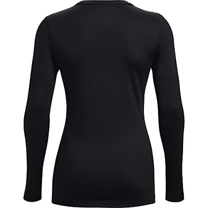 Under Armour Womens Tac Coldgear Infrared Base T-shirt , Black (001)/Black , Large