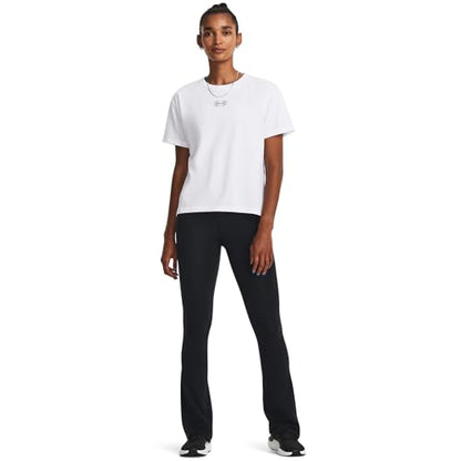 Under Armour Women's Standard Motion Flare Pants, (001) Black / / Jet Gray, Large