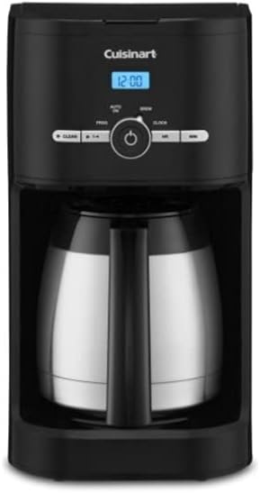 Cuisinart DCC-1170BK 10-Cup Thermal Classic__¢ Coffeemaker, Black with Thermal, 10-Cup, Programmable