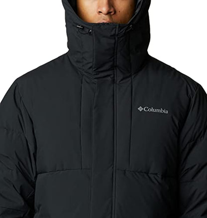 Columbia Men's Aldercrest Down Parka, Black, Large
