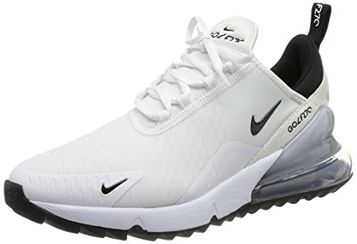 Nike Air Max 270 G CK6483 102 Mens Golf Shoe, White, Size 8