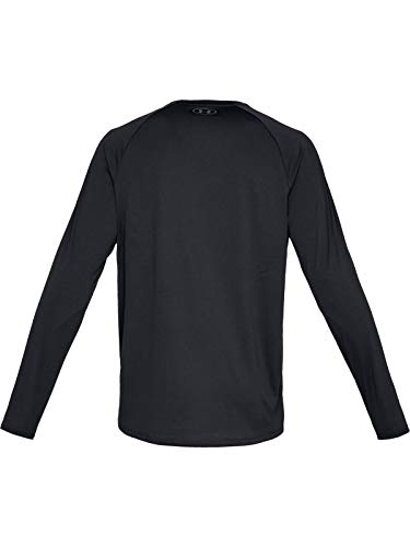 Under Armour Men's Tech 2.0 Long-Sleeve T-Shirt , Black (001)/Graphite , 3X-Large