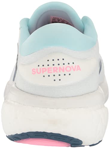 adidas Supernova 2 Running Shoe, FTWR White/Wonder Steel/Almost Blue, 5.5 US Unisex Big Kid