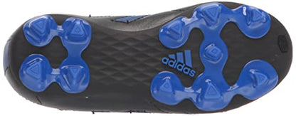 adidas Goletto VIII Firm Ground Soccer Shoe, Core Black/Royal Blue/Core Black, 13 US Unisex Little Kid (4-8 Years)