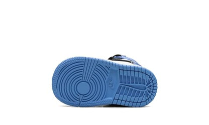 Nike Air Jordan 1 Retro High OG UNC Toe 2023 TD University Blue/Black/White Toddler Little Kid (us_Footwear_Size_System, Toddler, Numeric, Medium, Numeric_10)