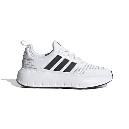 adidas Swift Run23 Sneaker, White/Core Black/Grey, 7 US Unisex Big Kid