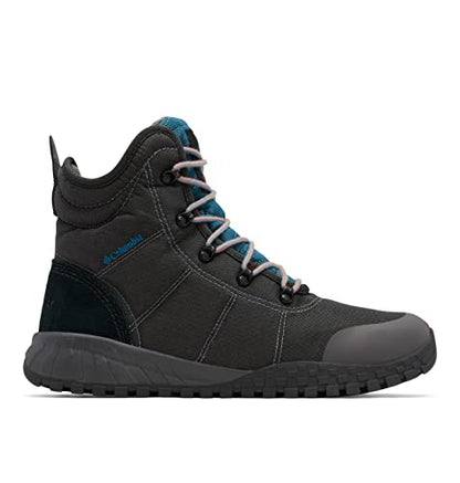 Columbia Men's Fairbanks Omni-Heat Hiking Shoe, Shark/Cave Water, 10.5 W US