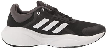 adidas Women's Response Running Shoe, Core Black/FTWR White/Grey Six, 7