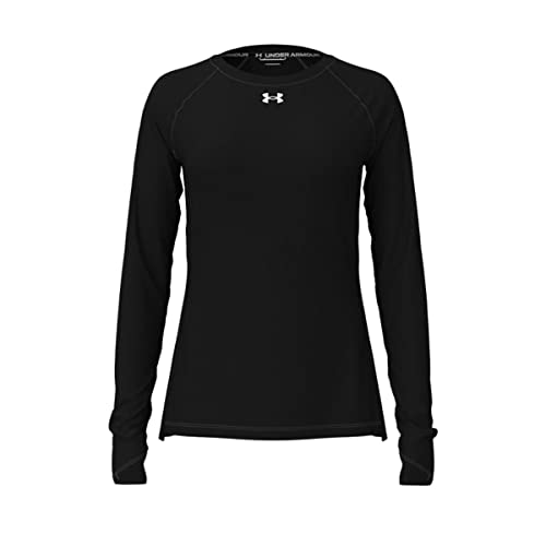 Under Armour Womens Performance Long Sleeve Shirt Black LG