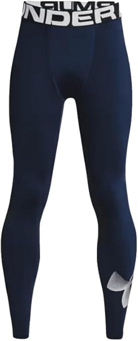 Under Armour Boys UA ColdGear Armour Leggings, Academy, XS