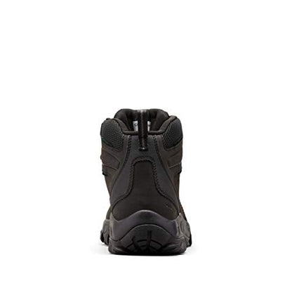 Columbia mens Newton Ridge Plus Ii Waterproof Hiking Boot, Black/Black, 10 US