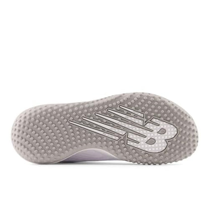 New Balance Women's FuelCell Fuse v4 Turf Trainer Softball Shoe, Optic White/Raincloud/Ice Blue, 7.5