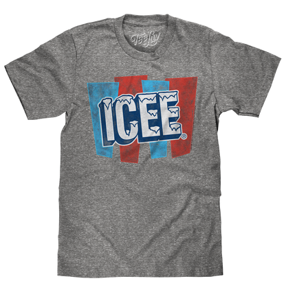 ICEE Faded Logo T-Shirt - Gray