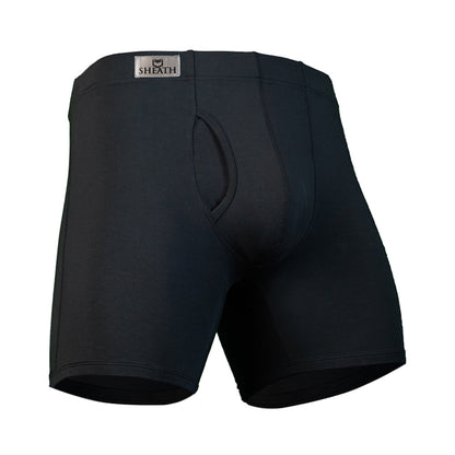 SHEATH 3.21 Modal Men's Pouch Boxer Brief 5" (3 Pack)