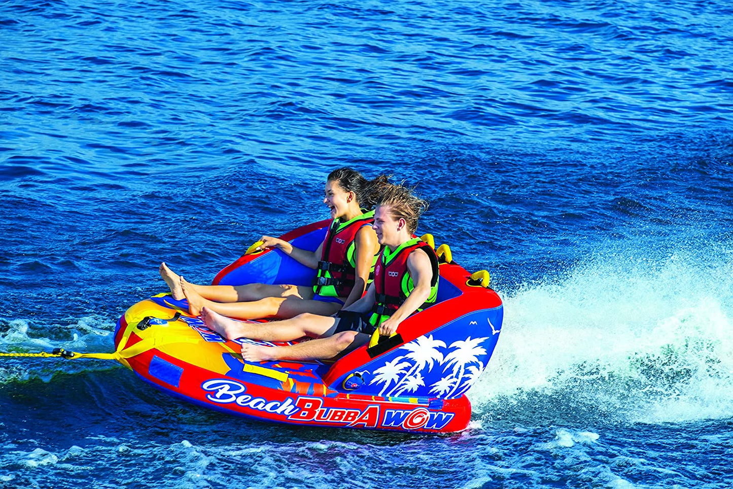 WOW Sports Beach Bubba 2 Person 2P Towable (22-WTO-3979)