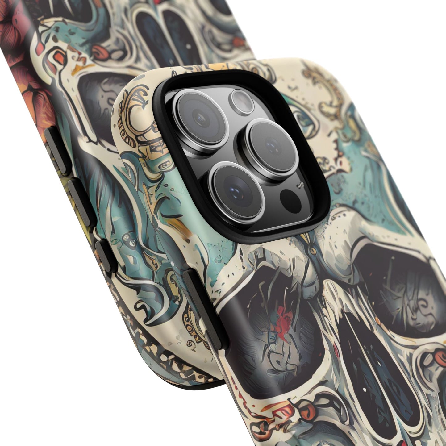 Abstract Skull Tough Phone Case