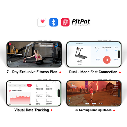 DeerRun X20 Treadmill with 15% Auto Incline Full Running Deck Treadmill | 400Lbs, 11.3Mph