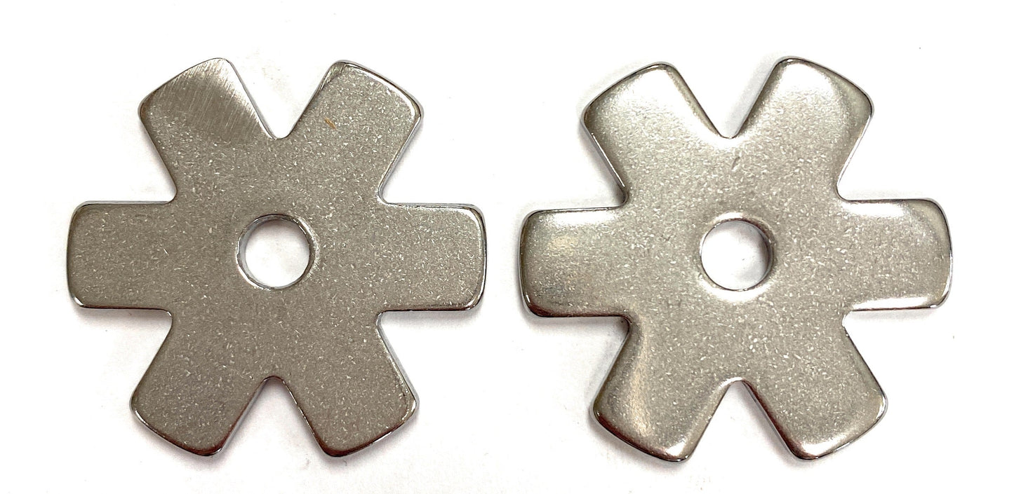 AJ Tack Stainless Steel Spur Rowels
