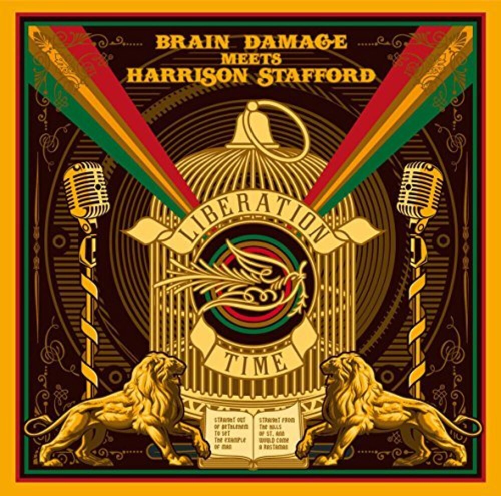 Brain Damage Meets Harrison Stafford - Liberation Time [CD]