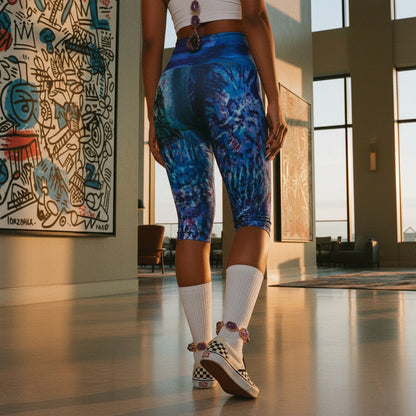 Magical Wonderland Capri Leggings