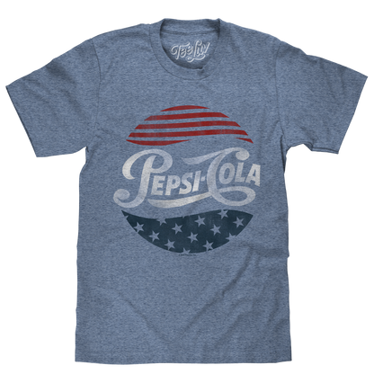 Patriotic Pepsi Cola T-Shirt - Blue
