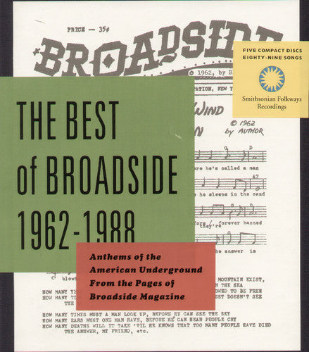 Best Of Broadside 1962-1988 / Various - Best Of Broadside 1962-1988 / Various - Music CD