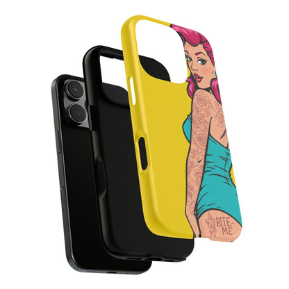 Bite Me Beauty Tough Phone Case