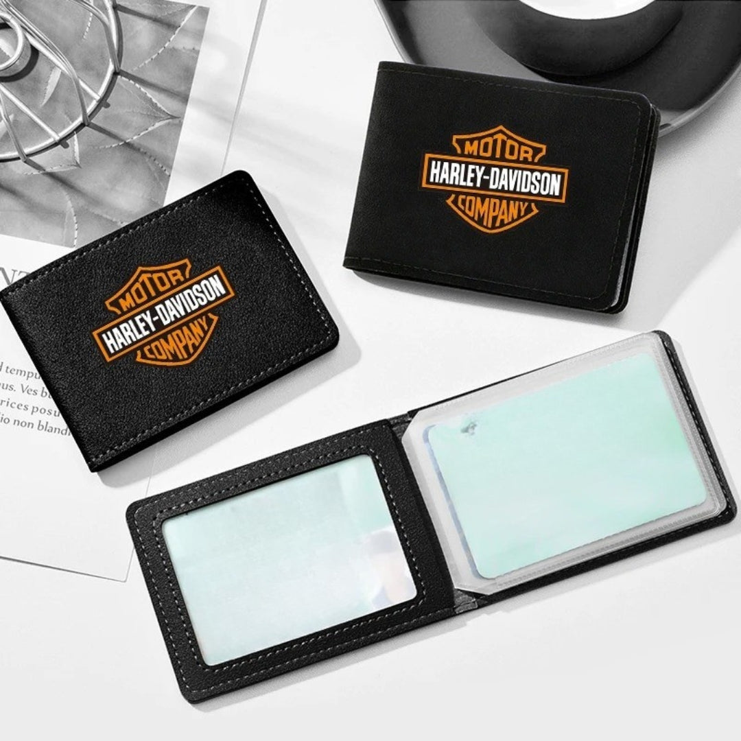 Harley Metro Compact Wallet – Minimalist Bifold Edition