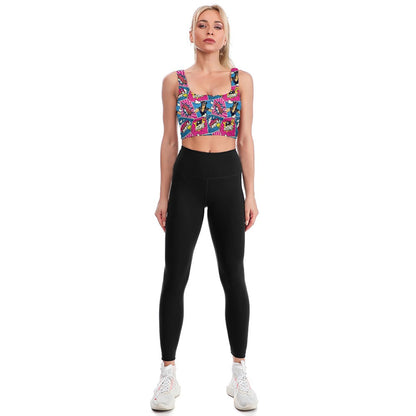 Here Comes The Boom! Longline Bra Top