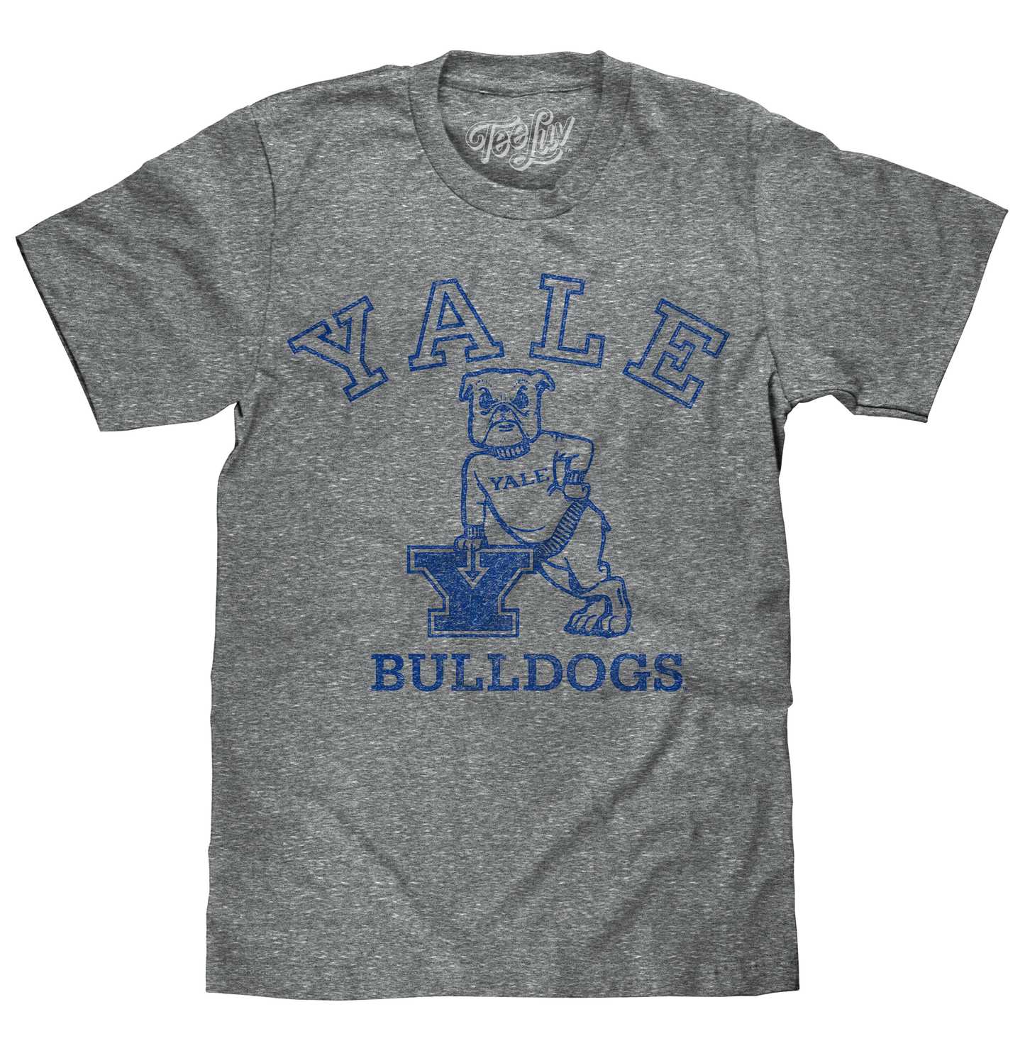 Yale University Bulldogs Logo T-Shirt - Gray