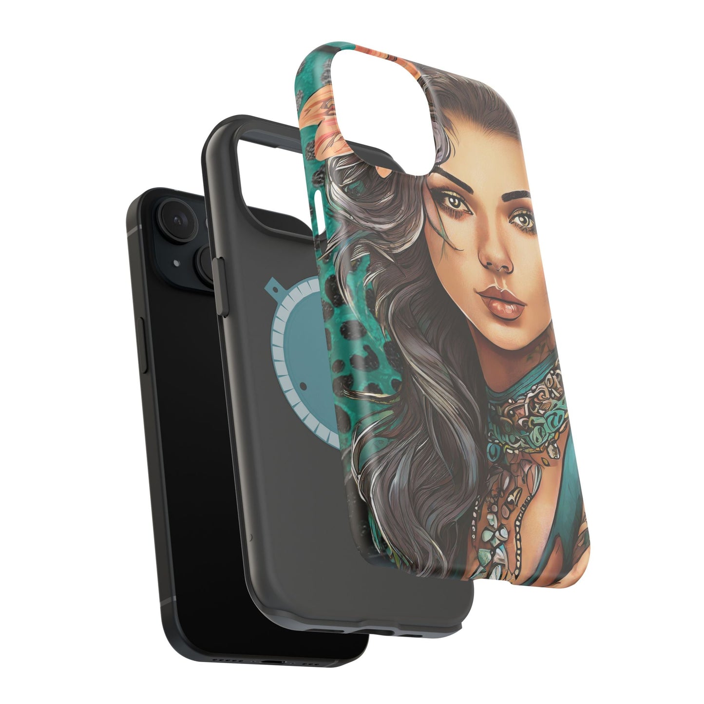 Vibrant Beauty Magnetic Tough Phone Case