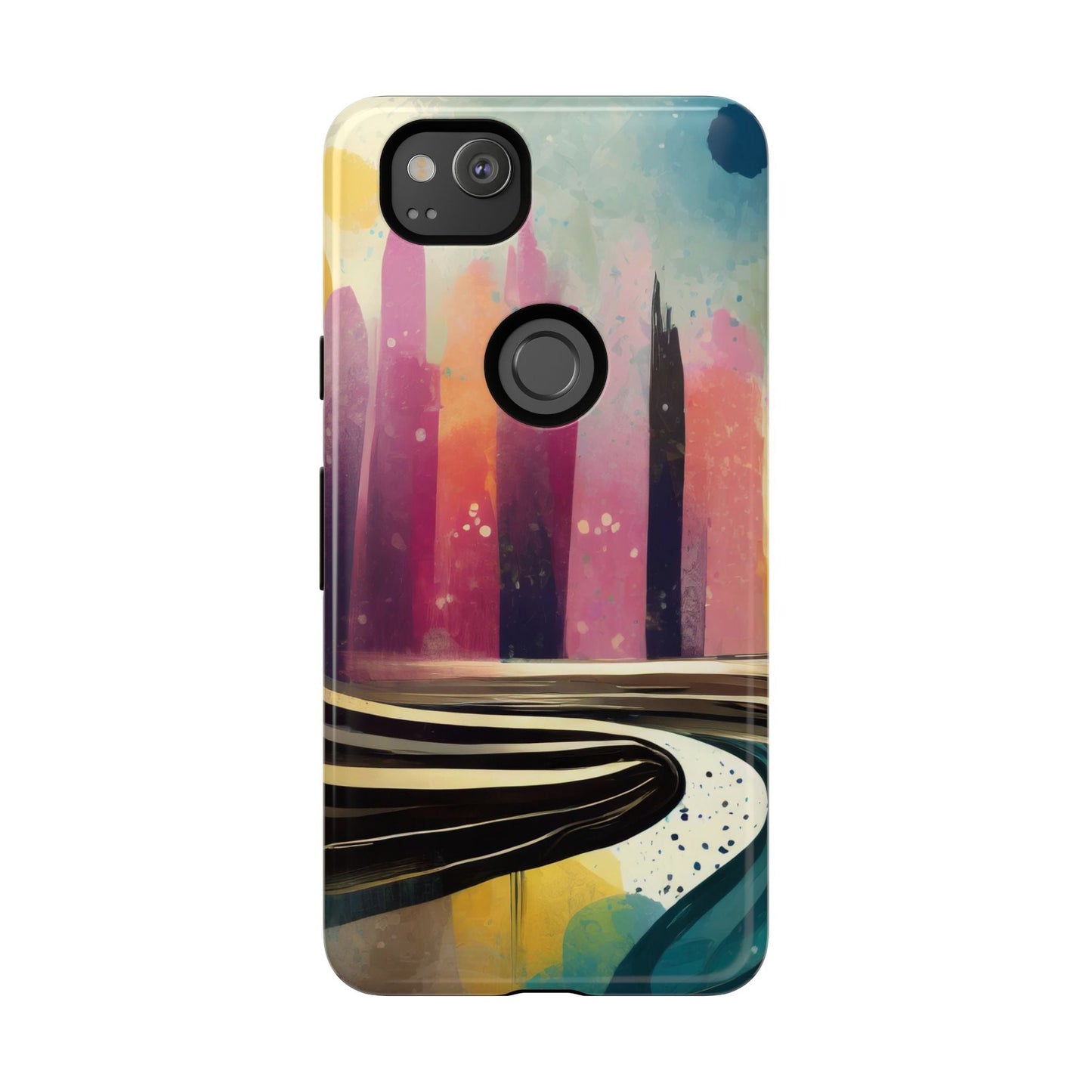 City Skyline Vibrant Tough Phone Case